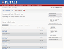 Tablet Screenshot of mazda-mx5.sgpetch.co.uk