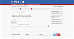Desktop Screenshot of mitsubishi-colt-czc.sgpetch.co.uk