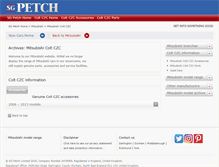 Tablet Screenshot of mitsubishi-colt-czc.sgpetch.co.uk