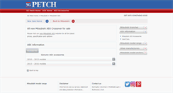 Desktop Screenshot of mitsubishi-asx.sgpetch.co.uk