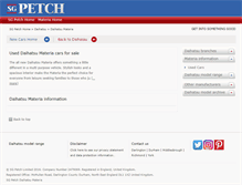 Tablet Screenshot of daihatsu-materia.sgpetch.co.uk