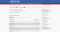 Desktop Screenshot of nissan-qashqai.sgpetch.co.uk