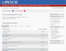 Tablet Screenshot of nissan-qashqai.sgpetch.co.uk