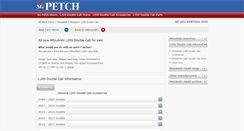 Desktop Screenshot of mitsubishi-l200-longbed.sgpetch.co.uk