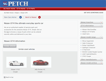 Tablet Screenshot of nissan-gtr.sgpetch.co.uk