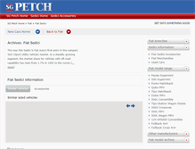 Tablet Screenshot of fiat-sedici.sgpetch.co.uk