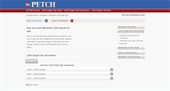 Desktop Screenshot of mitsubishi-l200.sgpetch.co.uk