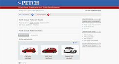 Desktop Screenshot of abarth-grande-punto.sgpetch.co.uk